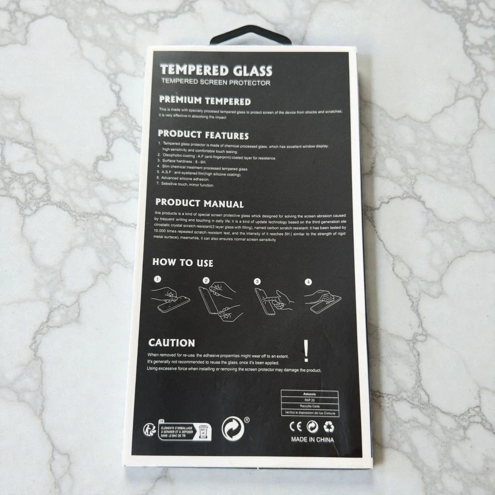 New Tempered Glass Screen Protector Glow in the Dark border iPhone‎ 11 Pro Max